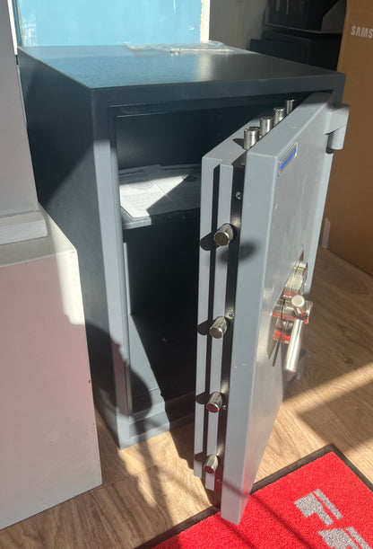 Wertschutz- und Dokumententresor Banker M 85 EL +EL