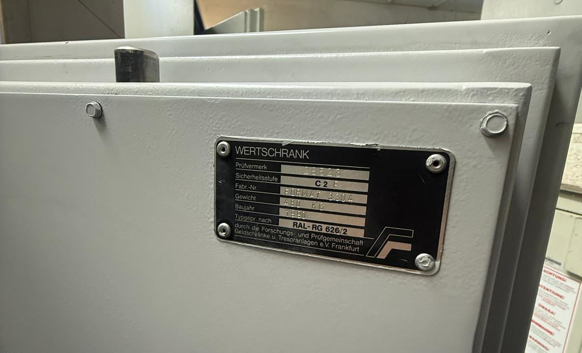 Wertschutztresor FORMAT 3304